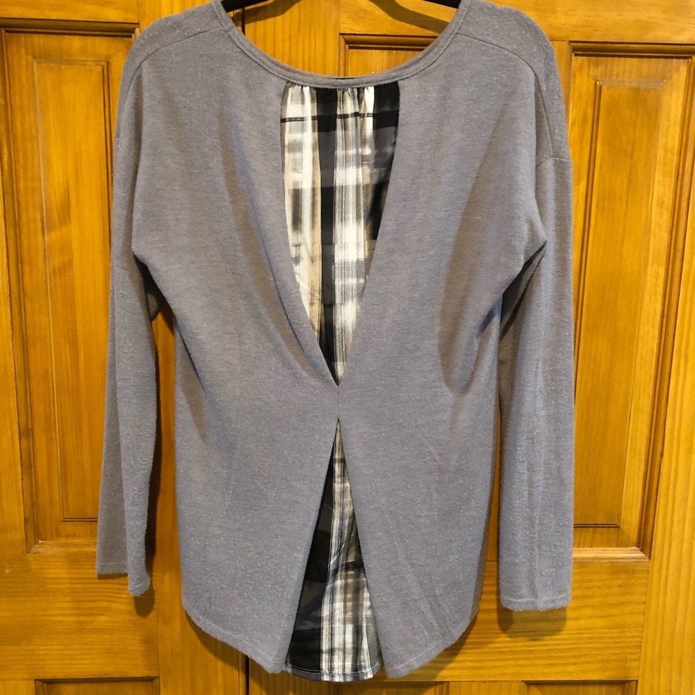 Love maker sweater with silk back